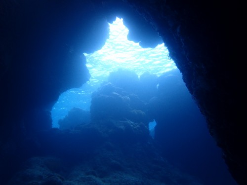 洞窟　渡嘉敷島