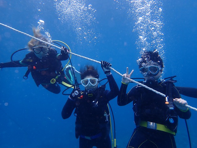 ＃ケラマ体験ダイビング